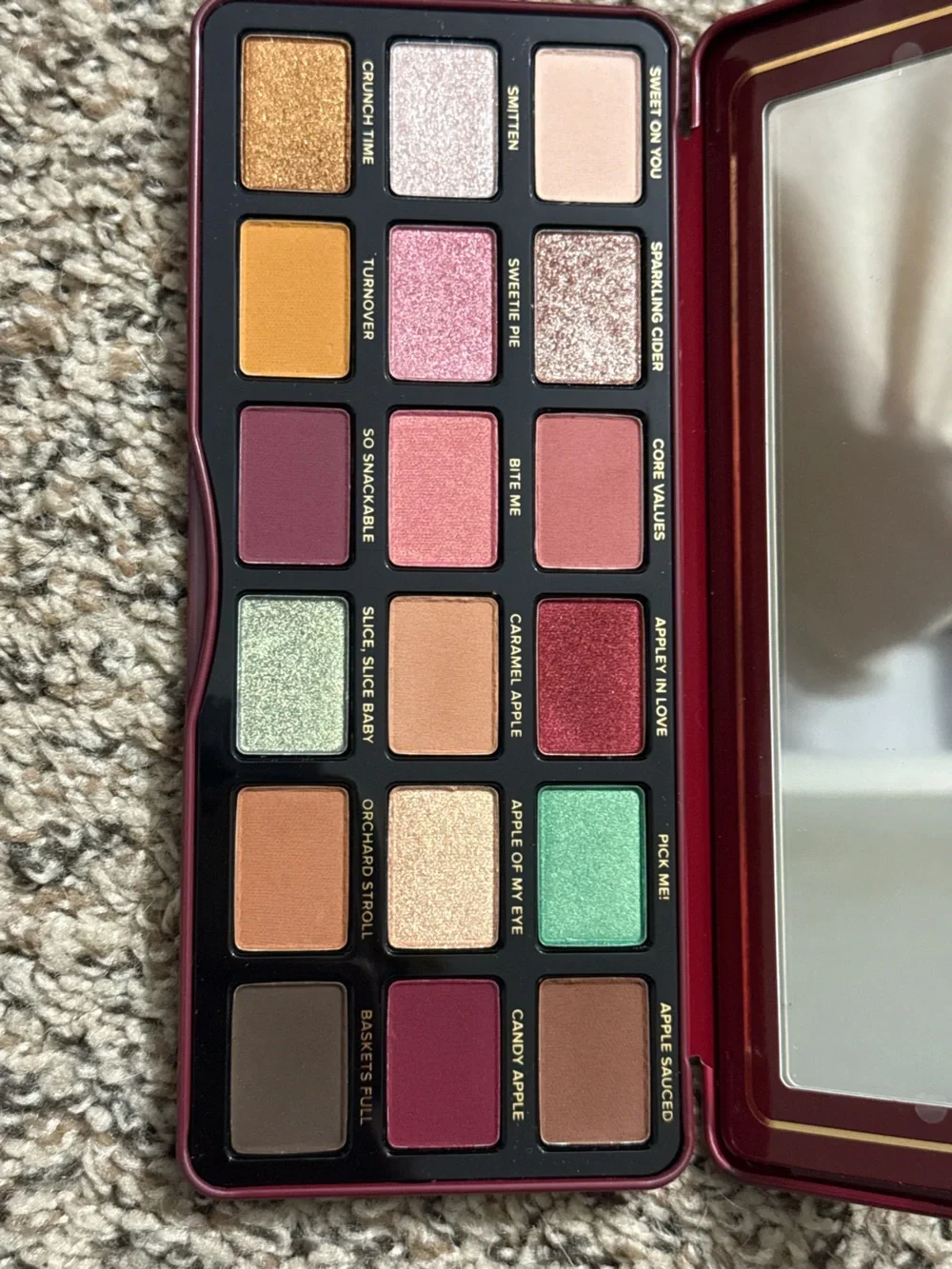 Too Faced Apple of My Eye Eyeshadow Palette